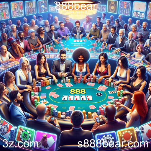 Descubra o Mundo do Poker no 888bear